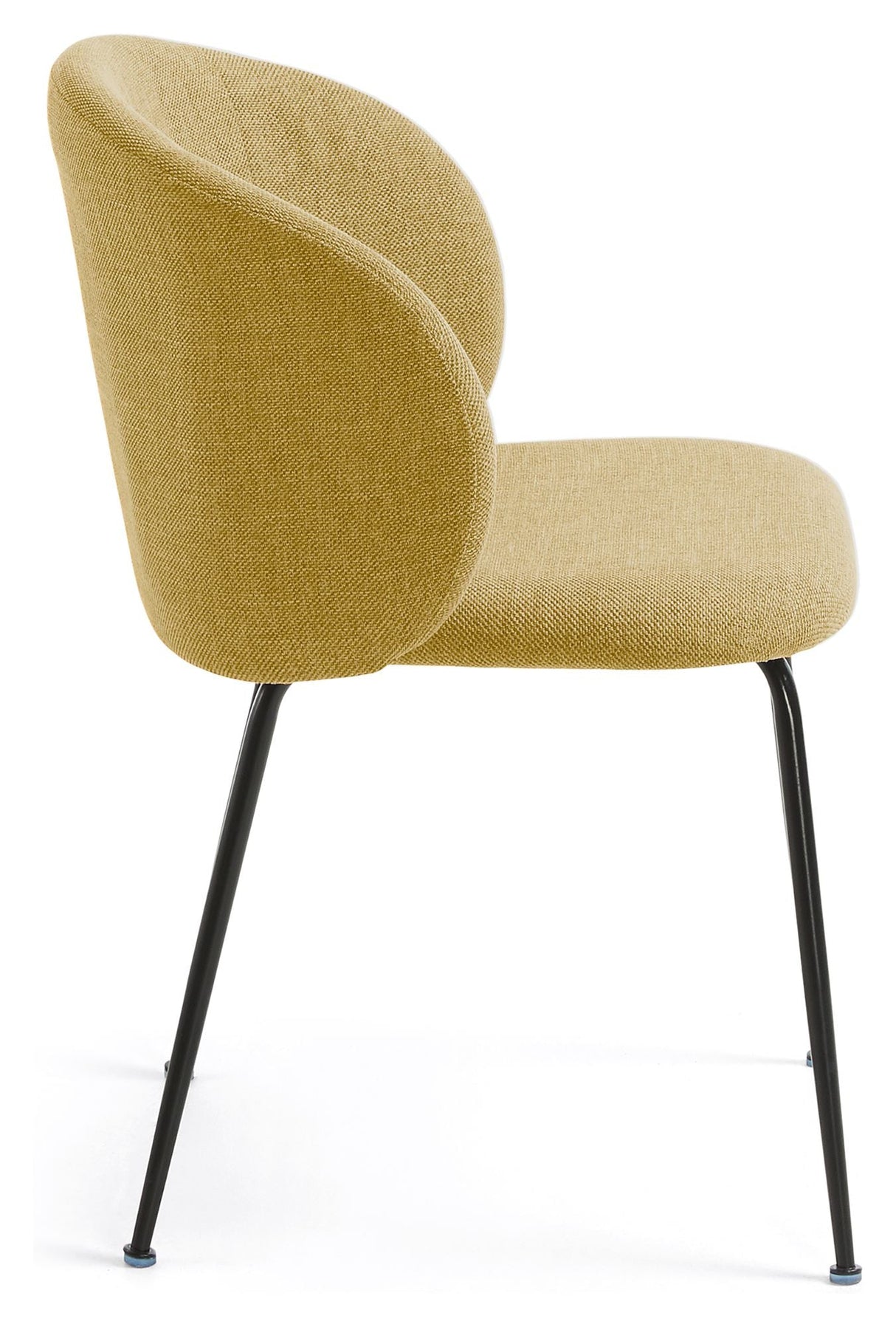 Minna Dining Chair, Black/Mustard