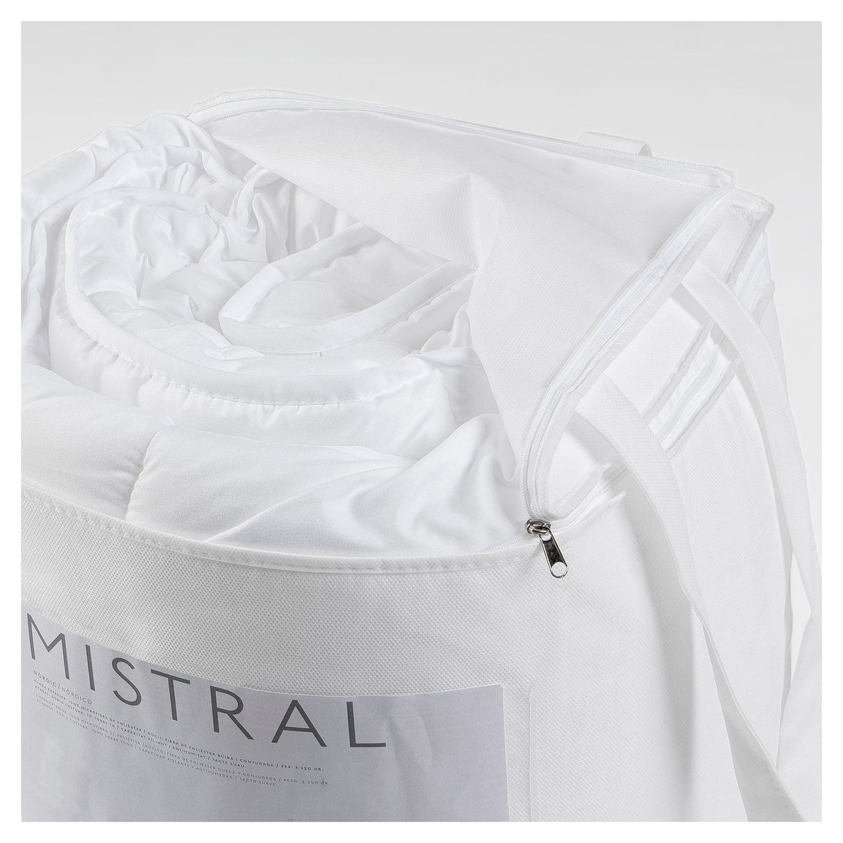 Mistral Microfiber Duvet, 220x220, White