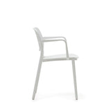 Morella Garden Chair, White Plastic