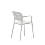 Morella Garden Chair, White Plastic