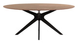 Naanim Dining Table 180x110 - Dark Wood