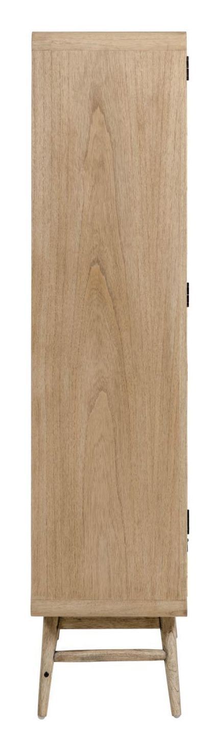 Nalu Vitrineskab Light Wood