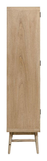 Nalu Vitrineskab Light Wood