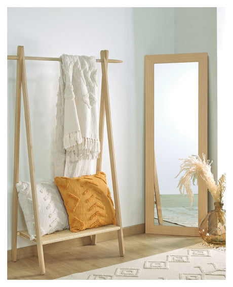 Natane Clothing rack, White pigmented birch