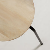 Nax Stool, Black/Nature