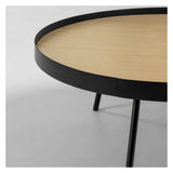 Nenet Coffee Table Black, Ø84