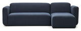 Neom 3-pers. Sofa with reversible chaise longue, Blue