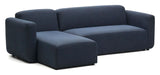 Neom 3-pers. Sofa with reversible chaise longue, Blue