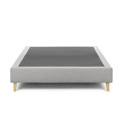 Nikos Bed frame with legs 160x200, Gray