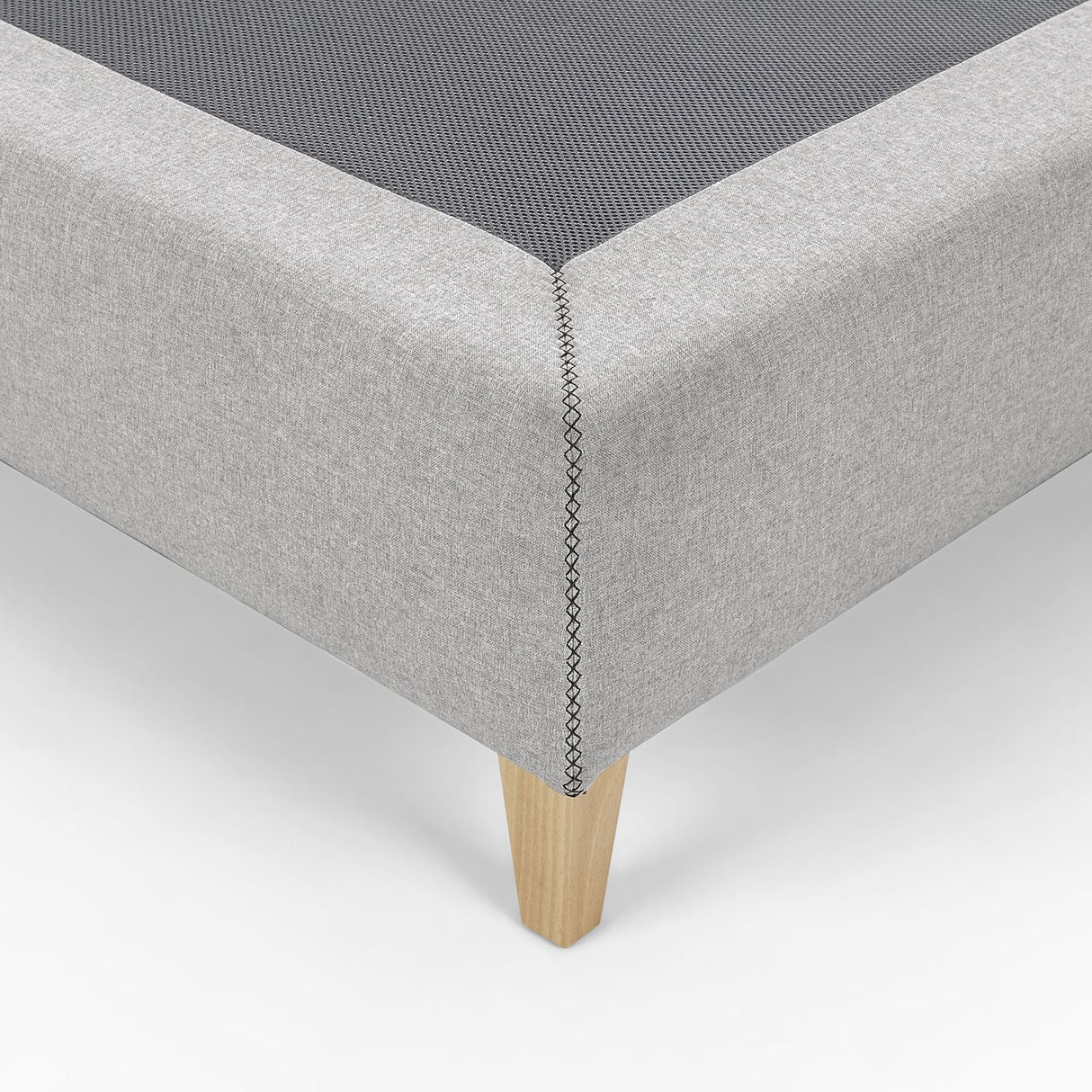 Nikos Bed frame with legs 180x200, Gray