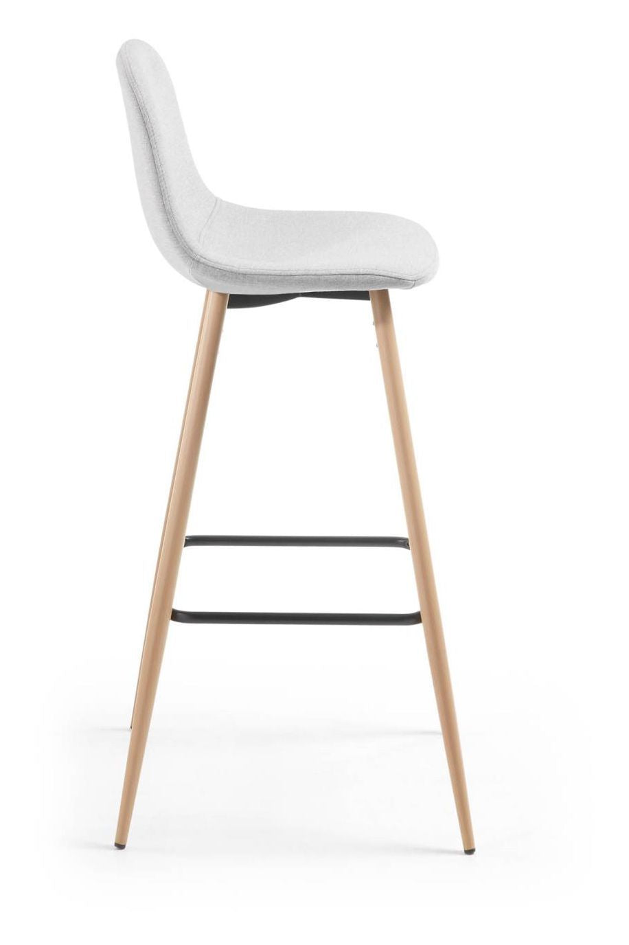 Nilson bar stool Light gray, SH: 65cm