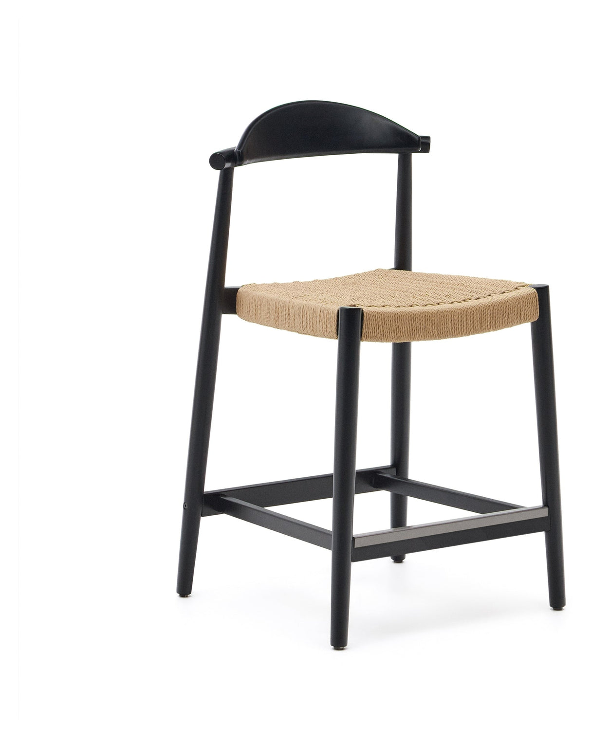 Nina chair 62cm, black/beige