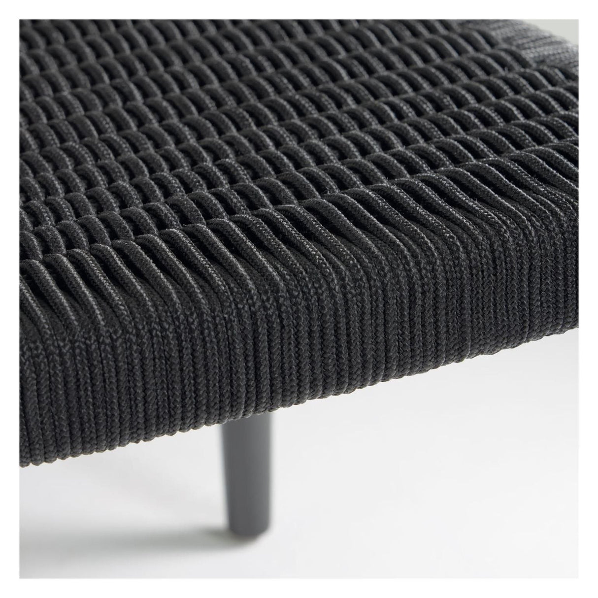 Glynis Dining Chair Mat Black Finish