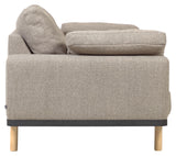 Noa 3-pers. Sofa with cushions Beige/Nature