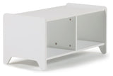 Nunila Small Shelf, White MDF