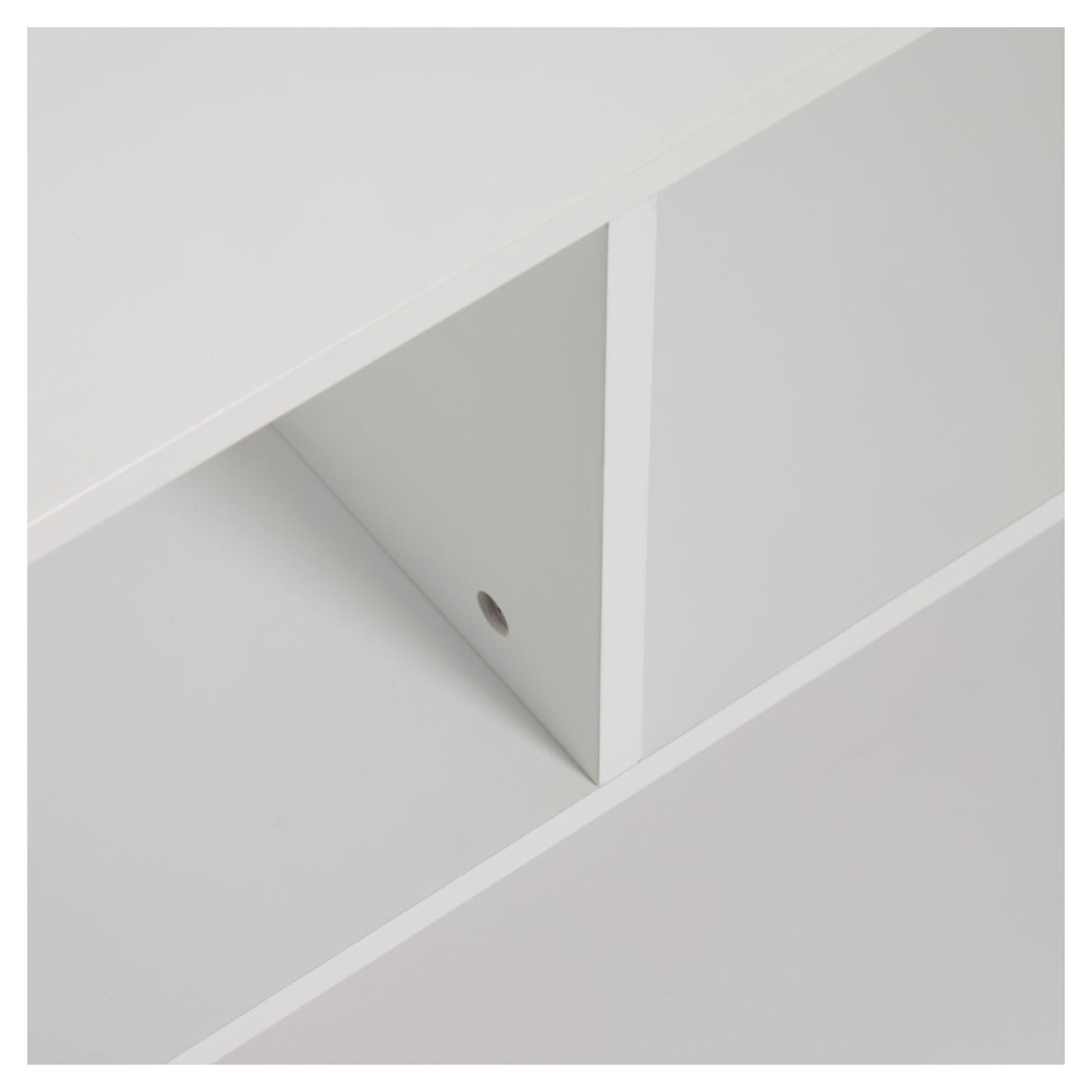 Nunila Small Shelf, White MDF