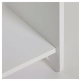 Nunila Small Shelf, White MDF