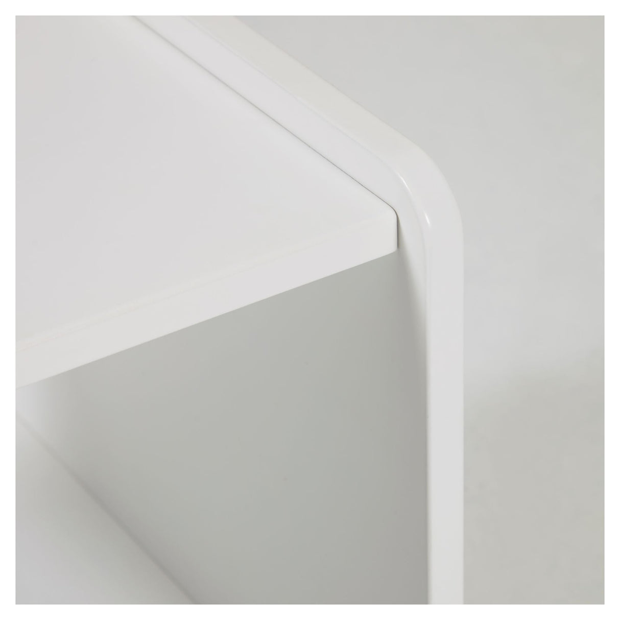 Nunila Small Shelf, White MDF