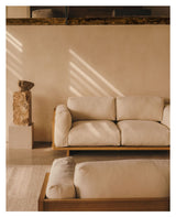 Oaq 3-pers. Sofa, Beige