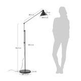 Odine Floor Lamp Black