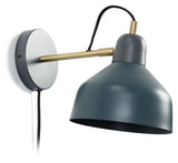 Olimpia Wall Lamp Blue/Gray