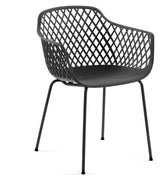 Quinn Dining Chair, Gray