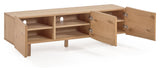 Rasha Tvbord w. 3 doors, 160x45, Oak veneer