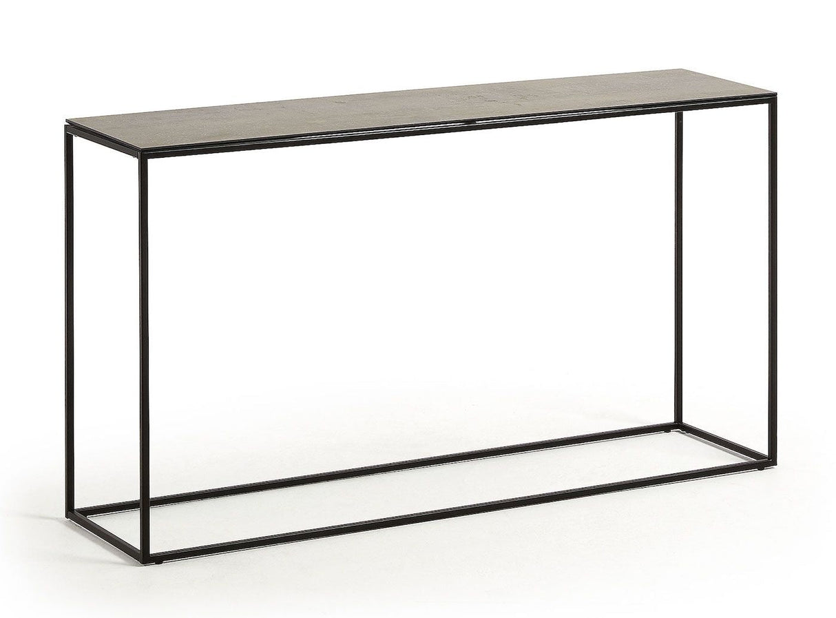 Rewena Console Table 110x74 Black/Brown