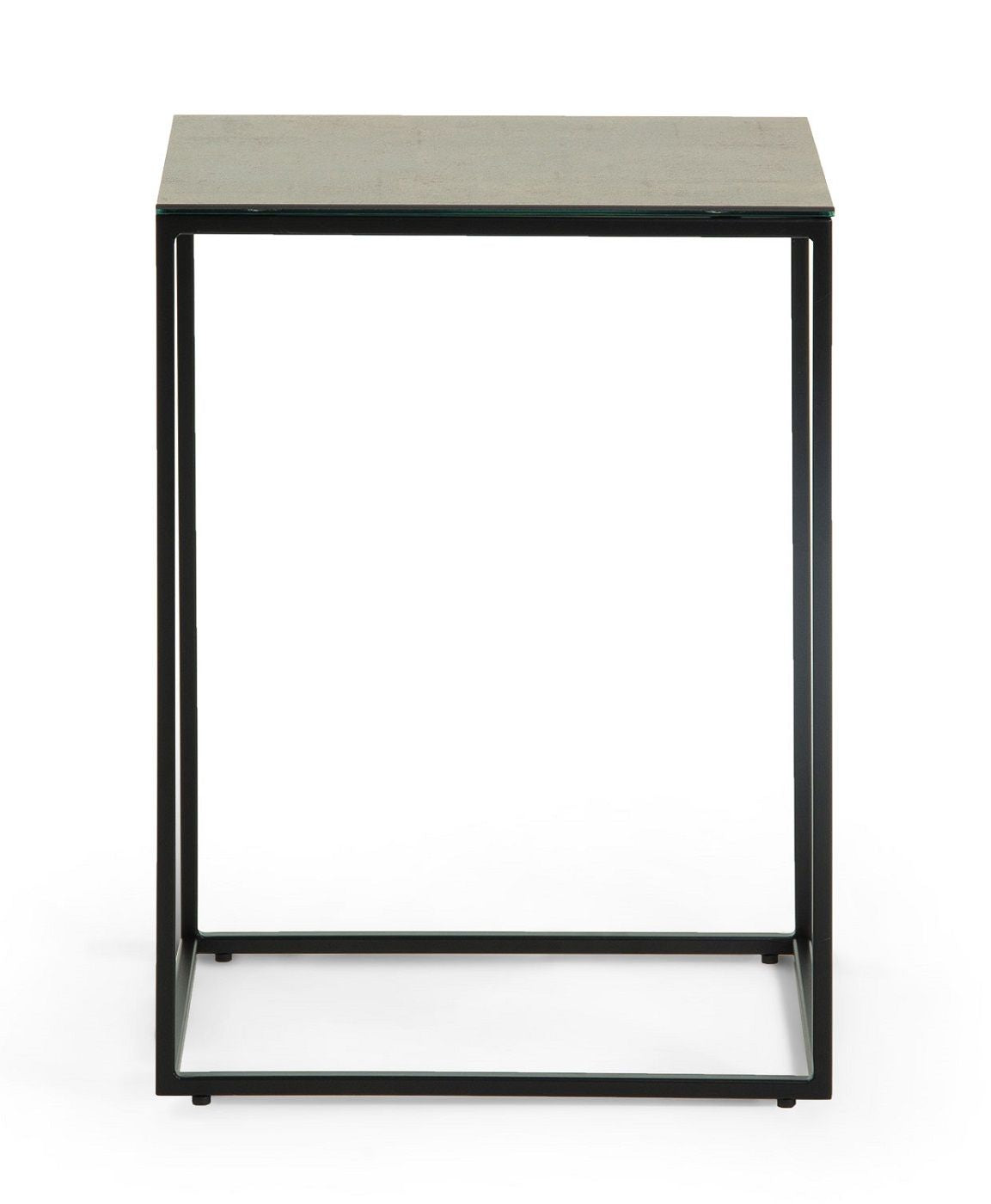 Rewena Side Table Black/Dark Brown