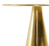 Rhet Side table Ø38.5 Golden metal