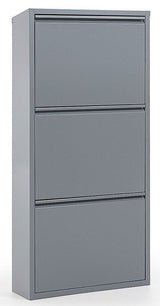 Rox Shoe Cabinet w. 3 doors, Gray