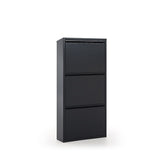 Rox Shoe cabinet with 3 doors, Graphite