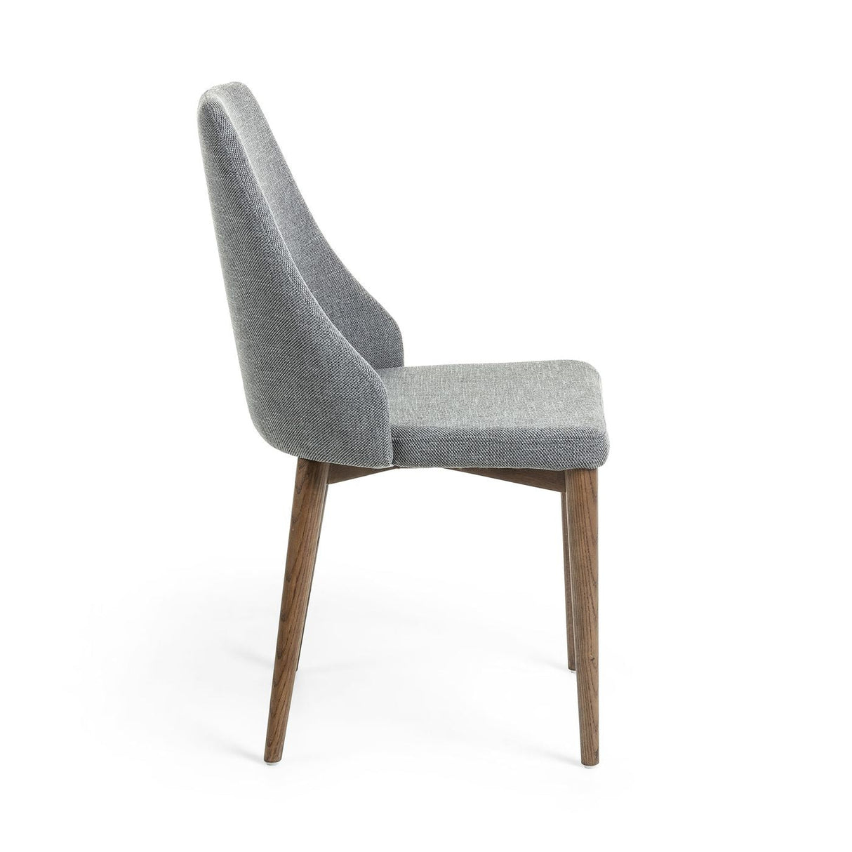 Roxie Dining Chair Gray/Walnut