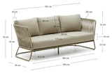 Saconca 3-seater sofa, 192cm