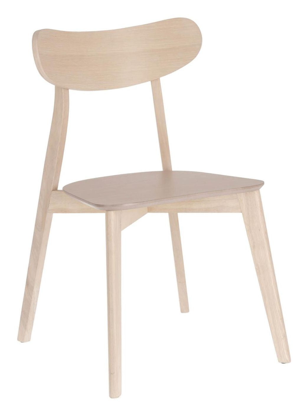 Safina Dining Chair, Light Wood