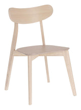 Safina Dining Chair, Light Wood