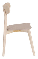 Safina Dining Chair, Light Wood