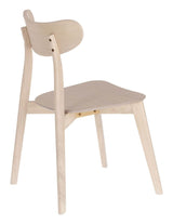 Safina Dining Chair, Light Wood