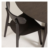 Safina Dining Chair, Dark Wood