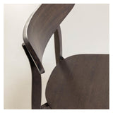 Safina Dining Chair, Dark Wood