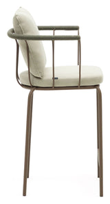 Salguer Barstool, Brown