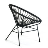 Samanta Lounge Chair, Black