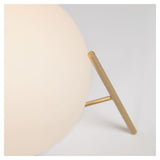 Seina Table lamp, Steel with brass finish