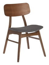 Selia Dining Chair, Dark Wood