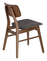 Selia Dining Chair, Dark Wood