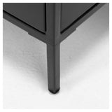 Kave Home Shantay Bedside Table Black Metal