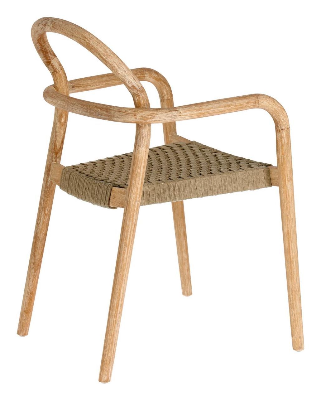 Sheryl Dining Chair Beige/Light Wood