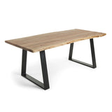 Sono Dining Table 160X90 Black/Nature