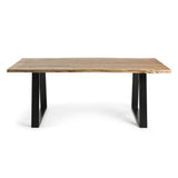 Sono Dining Table 160X90 Black/Nature