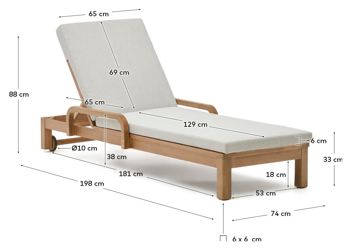 Sonsaura sun lounger